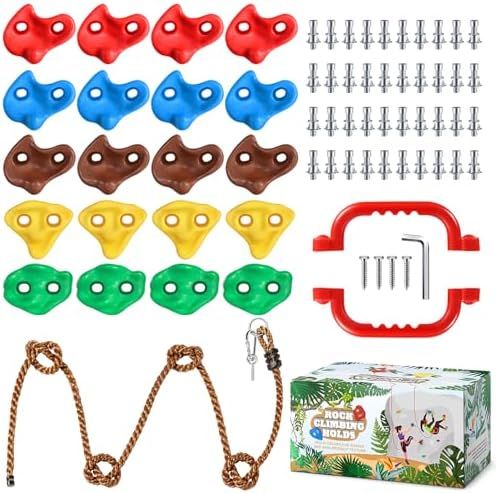 Twenty Hold Wall Kit with Rope and Handles